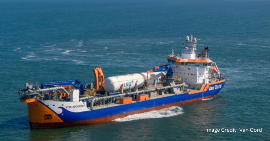 Van Oord awarded a contract to build FSRU jetty for a JV between ENGIE and TES, Tree Energy Solution.